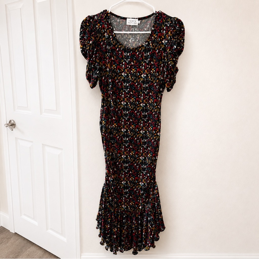 Tanya Taylor Effie Confetti Floral Dress